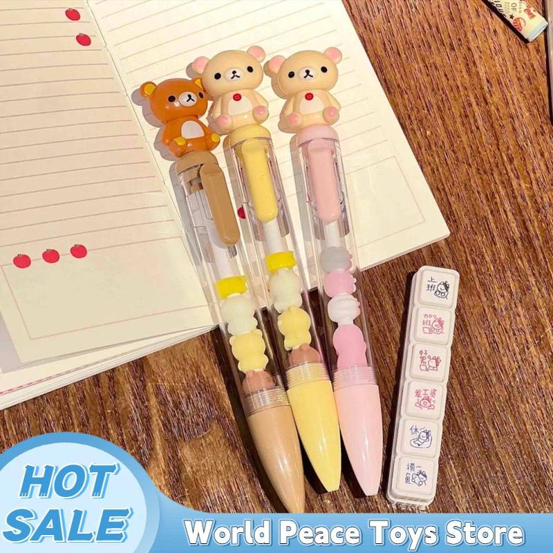 Stationery Supplier - Bolígrafo de Gel Rilakkuma Bear Sister,